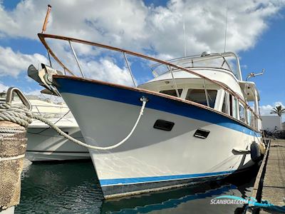 Defever 44 Offshore Cruiser Motorboat 1987, with Ford Lehman sp- 135 engine, Spain