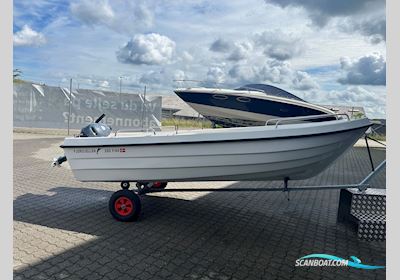 FjordJollen 390 Fisk Motorboat 2020, with Yamaha  engine, Denmark