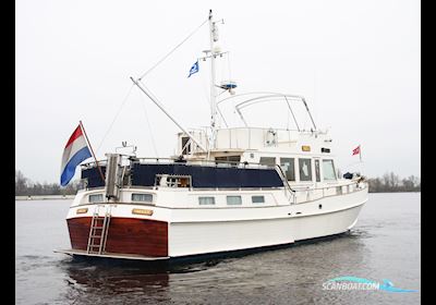 Grand Banks 49 Stabilizers Motorboat 1991, with Caterpillar engine, The Netherlands