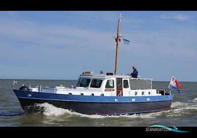 Koopmans S-Spant Kotter 14.00 Vast Stuurhuis Motorboat 1964, with John Deere engine, The Netherlands