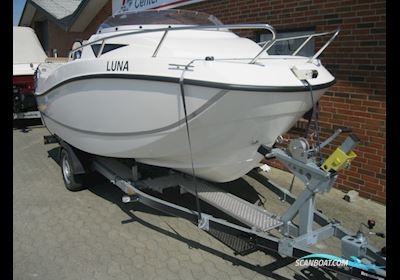 Quicksilver Activ 455 Cabin m/Mercury F50 hk EFI 4-takt og Brenderup trailer Motorboat 2020, with Mercury engine, Denmark