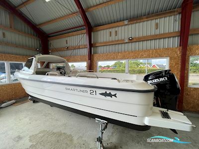 Smartliner Cuddy 21 M/80 HK Motorboat 2021, with 80 engine, Denmark