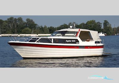 Agder 840 Ak Motorboot 1988, mit Ford motor, Niederlande