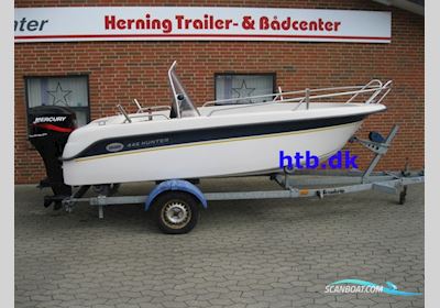 Askeladden 445 Hunter m/Mercury F60 hk Efi 4-Takt Motorboot 2006, mit Mercury motor, Dänemark