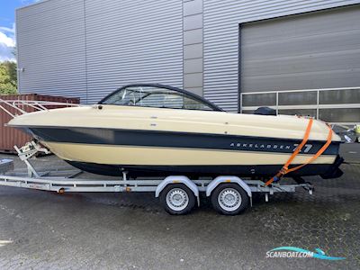 Askeladden Z7 med Brenderuptrailer Motorboot 2006, mit Mercruiser motor, Dänemark