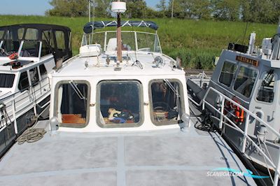 Bakdek Kotter Bakdekker Motorboot 1963, mit Daf motor, Niederlande