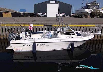 Campion Explorer 622 WA Outboard Motorboot 1998, mit Honda motor, Dänemark