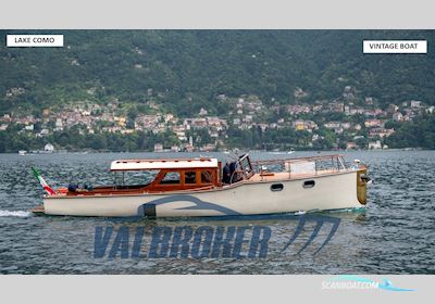 Cantiere Carolini Mario-Trieste Vaporina 10.50m Motorboot 1917, mit Yanmar 4JH4-Hte motor, Italien