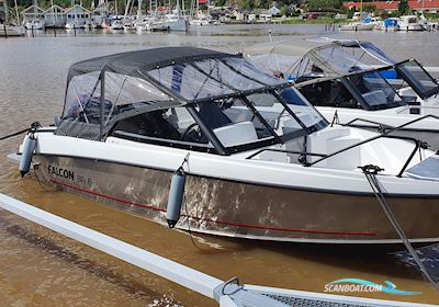 Falcon BR 6 Motorboot 2021, mit Mercury Proxs 115 HP motor, Sweden