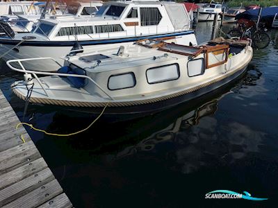 Motor Zalmschouw Vlet, Sloep, Platbodem Motorboot 1974, mit Yanmar motor, Niederlande