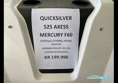 Quicksilver 525 Axess Med Mercury F180 Efi Elpt () Motorboot 2024, Dänemark