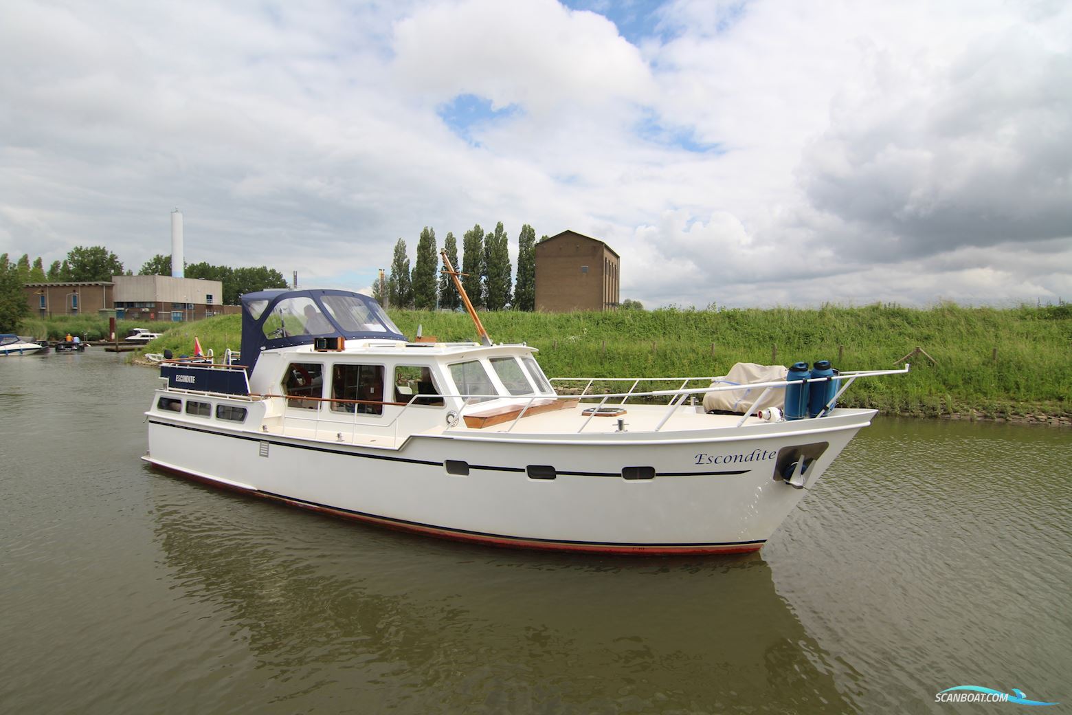 Rijnland Kruiser 13.50 Motorboot 1980, mit Mercedes motor, Niederlande