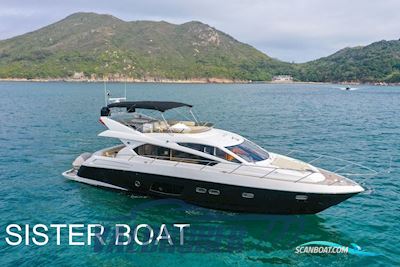 Sunseeker Manhattan 63 Motorboot 2012, mit MAN V8-1200 motor, Italien