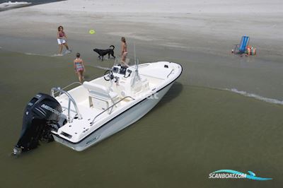 Boston Whaler 18 Dauntless/Ventura in Flensburg Motorboten 2000, met Yamaha F130Aetx motor, Duitsland