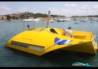 Commercial Semi Submarine Boat Motorboten 1990, met Sole Diesel motor, Spain