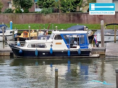 Crown Yachts Cruiser Motorboten 1978, met Mercedes motor, The Netherlands