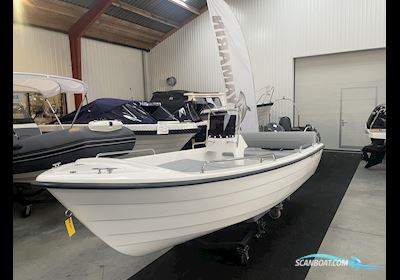 Fjordjollen 434 SC Fisk Motorboten 2024, met Yamaha F20GEPL motor, Denemarken