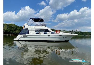 Galeon 380 Fly Motorboten 1999, met Volvo Penta Kad 44 motor, Duitsland