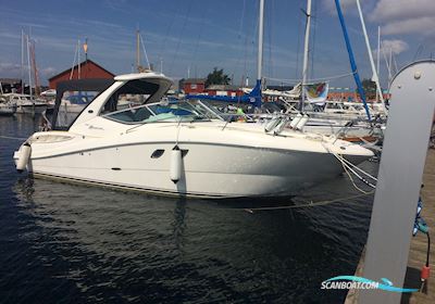 Sea Ray 335 Sundancer Motorboten 2009, met Yanmar. 6Lpa.  6 Cylinder. 2+315 HK. motor, Denemarken