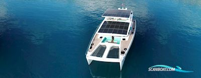 Serenity Yachts Serenity 64 Hybrid Solar Electric Powercat Motorboten 2018, met 2 Moteurs Elctriques HM56W 20KW + 2 Nanni Diesel 200CV motor, Spain