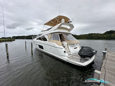 Sunseeker - Manhattan 53 Motorboten 2012, met 2 x Man 800
 motor, Denemarken