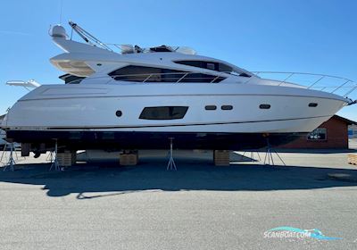 Sunseeker 63 Motorboten 2013, met Man V8 - 1000 motor, Denemarken