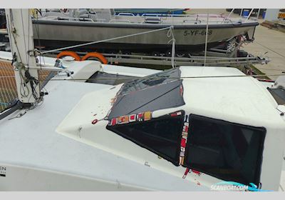 Rhebergen X-Ray Multihull boten 2015, met Yamaha motor, The Netherlands