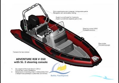 Adventure Boats Adventure Vesta 550 Rubberboten en ribs 2023, Duitsland