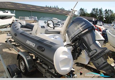 Brig E4 Eagle Luksus Rib Rubberboten en ribs 2022, met Yamaha F60Fetl motor, Denemarken