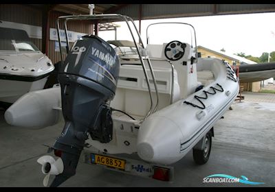 Brig F570L Falcon Rider Rubberboten en ribs 2015, met Yamaha F115Aetl motor, Denemarken