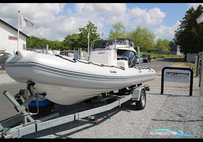 Brig F570L Falcon Rider Rubberboten en ribs 2015, met Yamaha F115Aetl motor, Denemarken