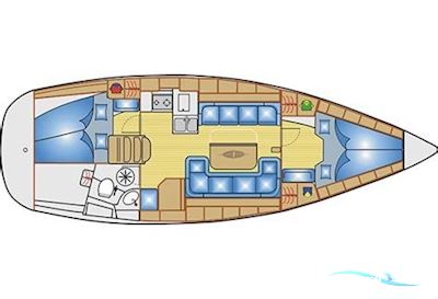 Bavaria 37 Cruiser Sailing boat 2006, with Volvo Penta D2-40 engine, Germany