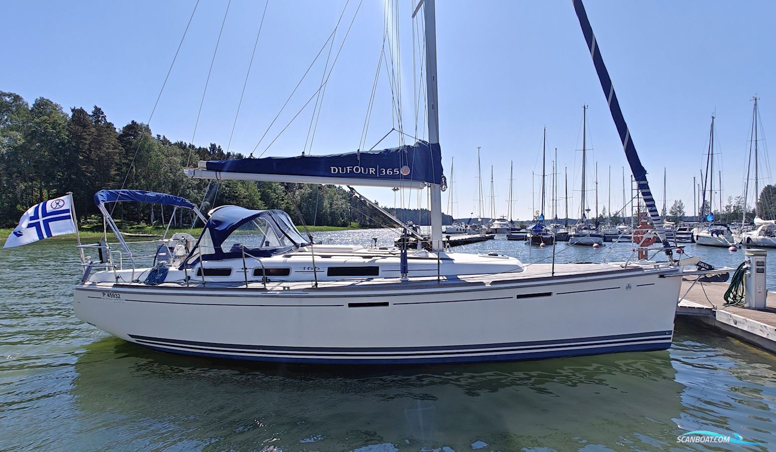 Dufour 365 Grand Large Sailing boat 2008, with Volvo Penta D1-30 engine, Finland
