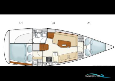 Hanse 320 Sailing boat 2008, with Yanmar 3YM20 engine, United Kingdom