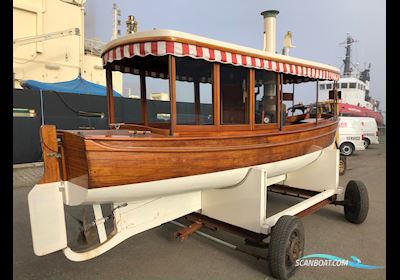 Motorbåd med dampmaskine Sailing boat 1909, Denmark