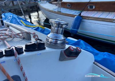 Nordisk Folkebåd - DEN 766 Sailing boat 1979, with Tohatsu engine, Denmark