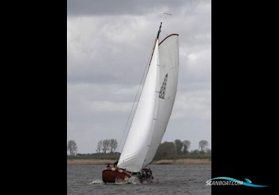 Skutsje 20.62 Sailing boat 1905, with Mercedes engine, The Netherlands