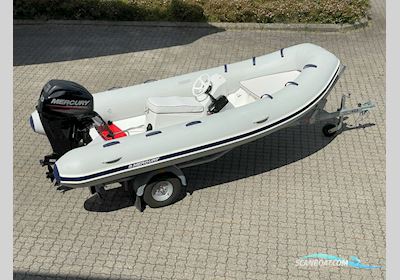 Mercury 420 Ocean Runner Rib Schlauchboot / Rib 2016, mit Mercury F40 Elpt Efi motor, Dänemark