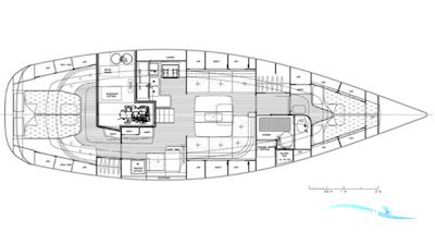 Hallberg-rassy 40 Segelbåt 2009, med Volvo Penta motor, Frankrike