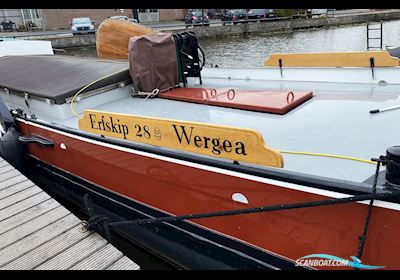 Skutsje 15.87 Familieschip Segelbåt 1908, med Peugeot motor, Holland