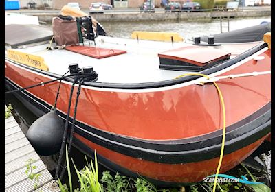 Skutsje 15.87 Familieschip Segelbåt 1908, med Peugeot motor, Holland