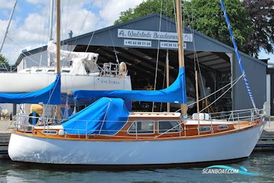 Walsted Boatyard Bianca Design 33 Ketch No. 0 Mahogni Segelbåt 1970, med Volvo Penta 2030 motor, Danmark