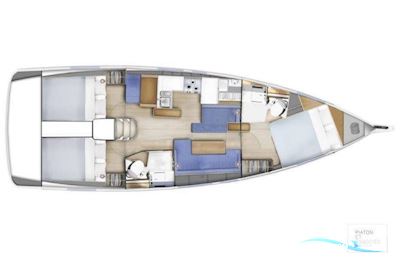 Jeanneau Sun Odyssey 410 Segelboot 2019, mit Yanmar motor, Griechenland