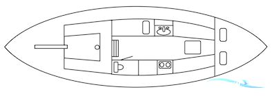 Klassiek Zeiljacht 11.40  Segelboot 1938, mit Volvo Penta<br />MD2003 motor, Niederlande