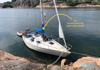 Scampi 30 Segelboot 1975, mit Yanmar 2GM20 motor, Dänemark