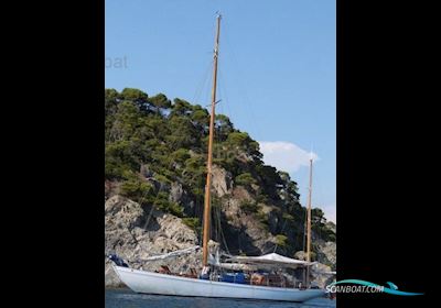 Arnis Schlei Yawl Classic Matthiesen Paulsen Sejlbåd 1954, med Yanmar motor, Frankrig