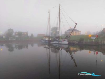 Klipper Tweemast 26.29 Sejlbåd 1898, med Kromhout motor, Holland