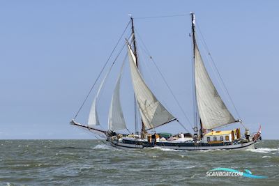 Klipper Tweemast 26.29 Sejlbåd 1898, med Kromhout motor, Holland