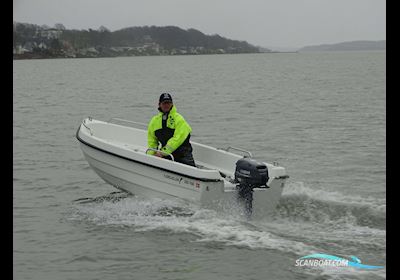 Fjordjollen 390 Fisk Med Trailer og Motor Småbåt 2023, med Yamaha motor, Danmark