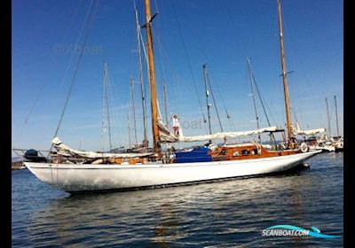 Arnis Schlei Yawl Classic Matthiesen Paulsen Zeilboten 1954, met Yanmar motor, France